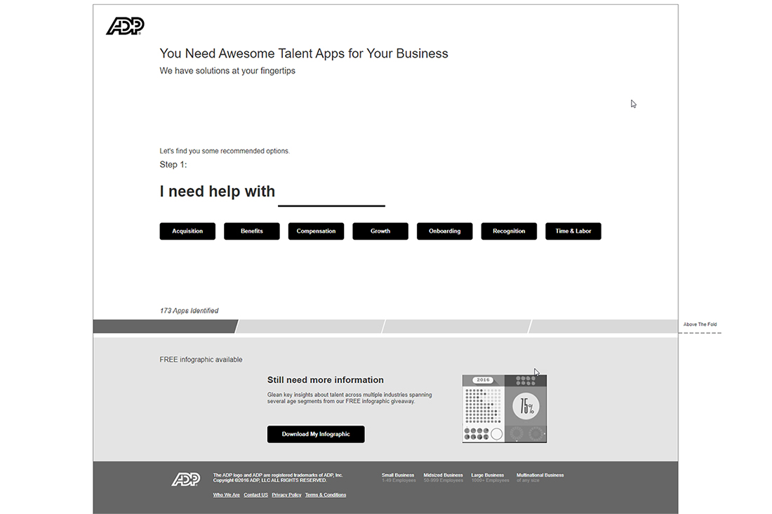 ADP: Engagement Meter - Clickable Wireframe
