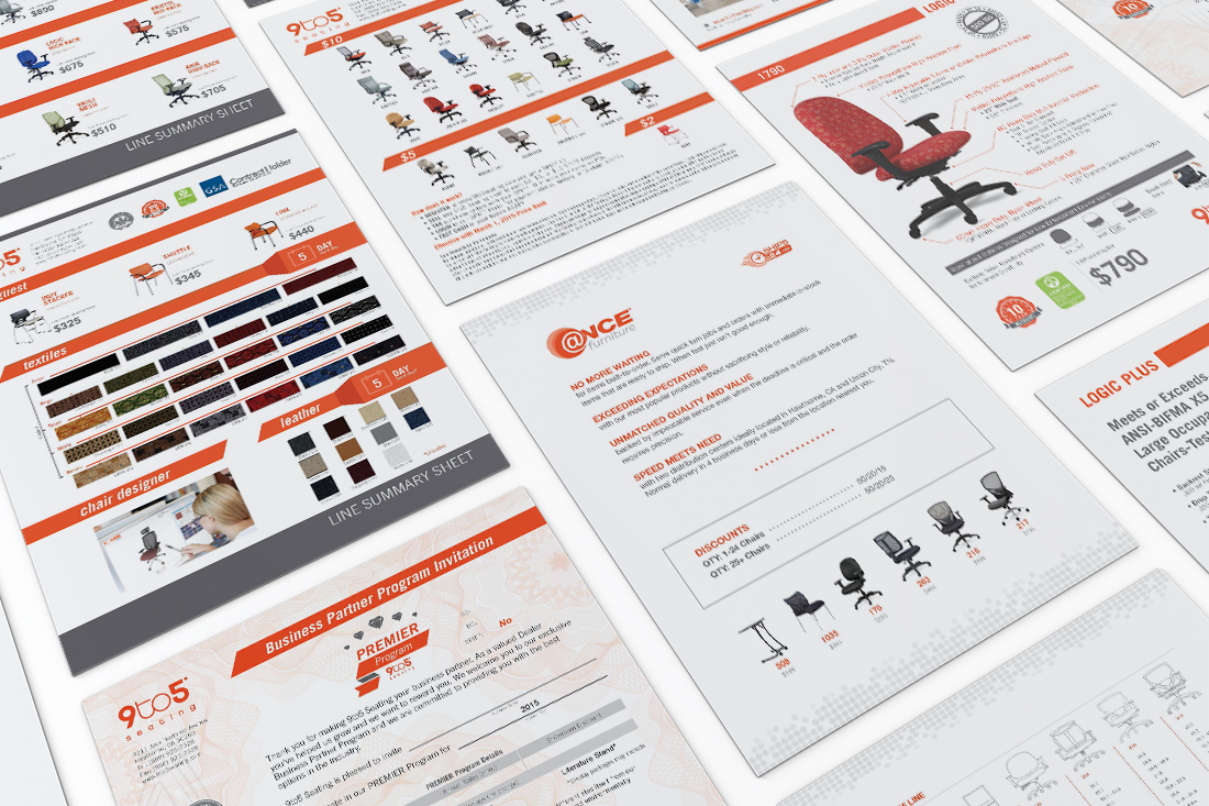 Mark Regynski | 9to5 Seating | Sales Tools & Marketing Collateral