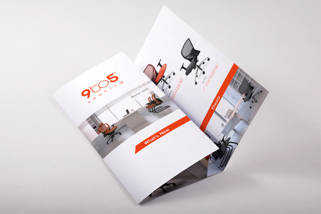Mark Regynski | 9to5 Seating | Conference Marketing Collateral | NeoCon 2015