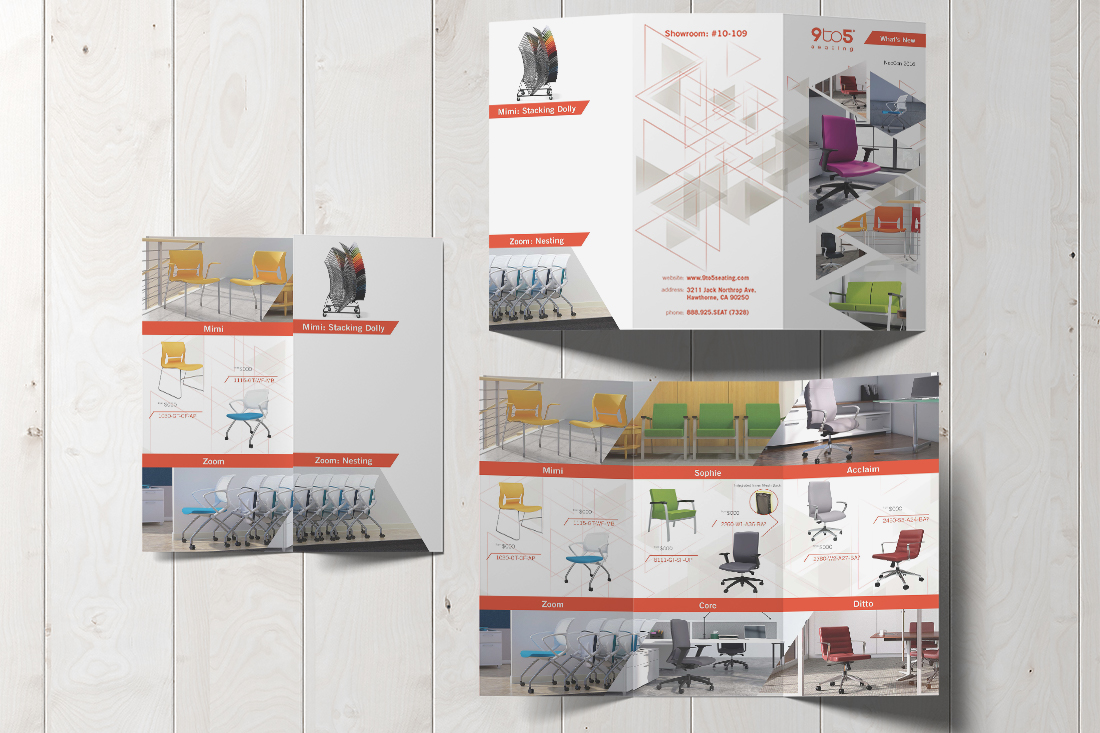 Mark Regynski | 9to5 Seating | Conference Marketing Collateral | NeoCon 2016 | Full View