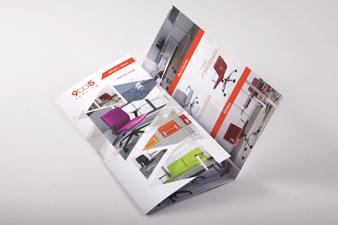 Mark Regynski | 9to5 Seating | Conference Marketing Collateral | NeoCon 2016