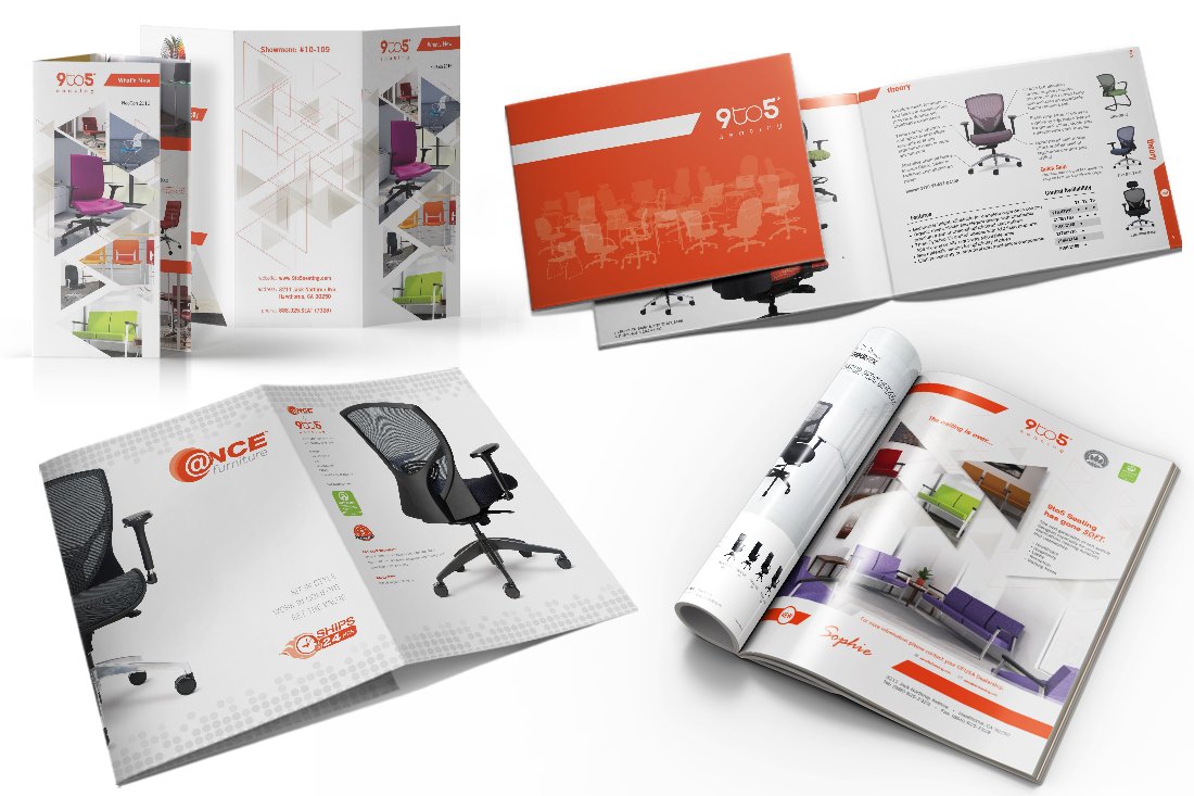 Mark Regynski | 9to5 Seating, @NCE Furniture | Marketing Strategy: Collateral