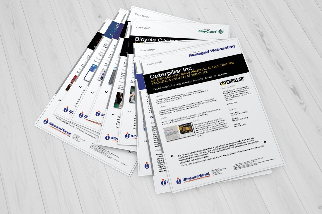 Mark Regynski | iStreamPlanet | Corporate Collateral | Case Study Mark Regynski | iStreamPlanet | Corporate Collateral | Case Study