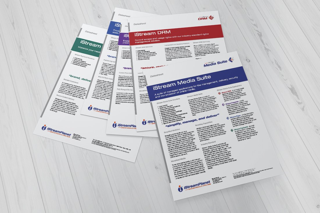 Mark Regynski | iStreamPlanet | Corporate Collateral | Datasheets / Product Summary Mark Regynski | iStreamPlanet | Corporate Collateral | Datasheets / Product Summary