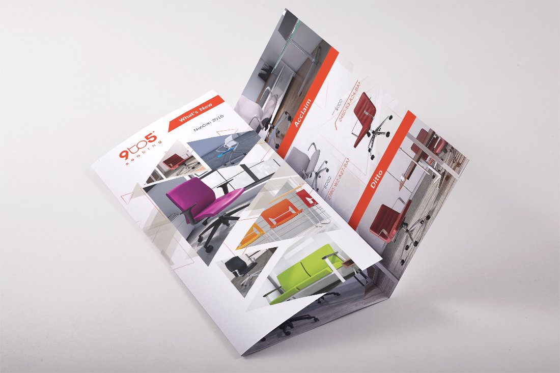 Mark Regynski | 9to5 Seating | Conference Marketing Collateral | NeoCon 2016